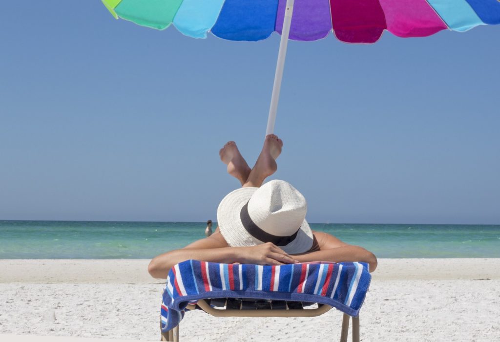 plage au soleil